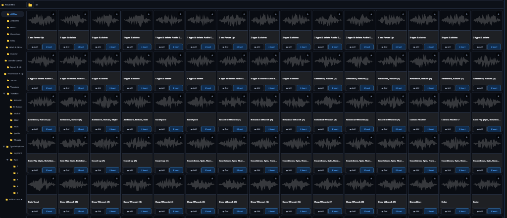 500+ Premium SFX